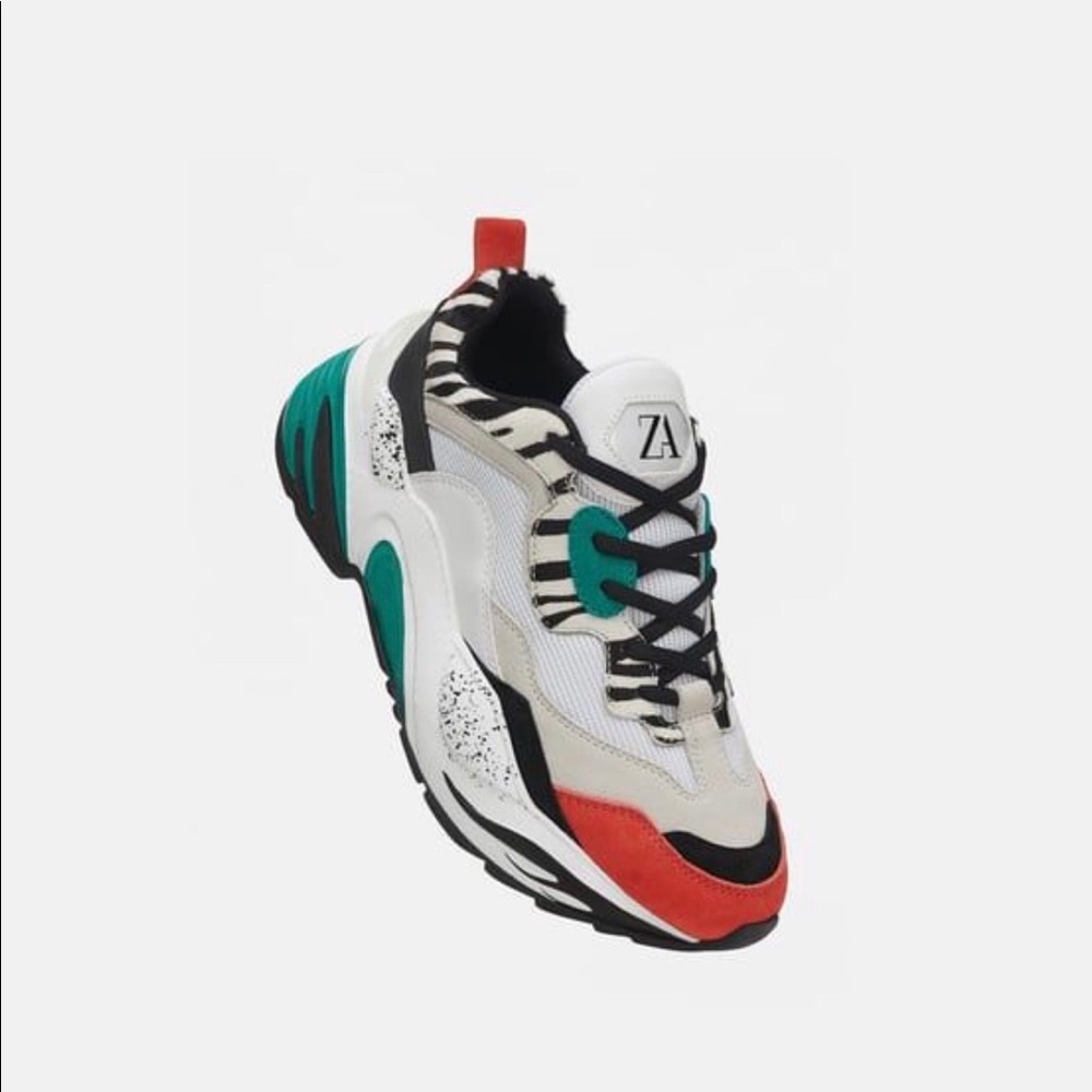 Zara Thick Soled Sneakers